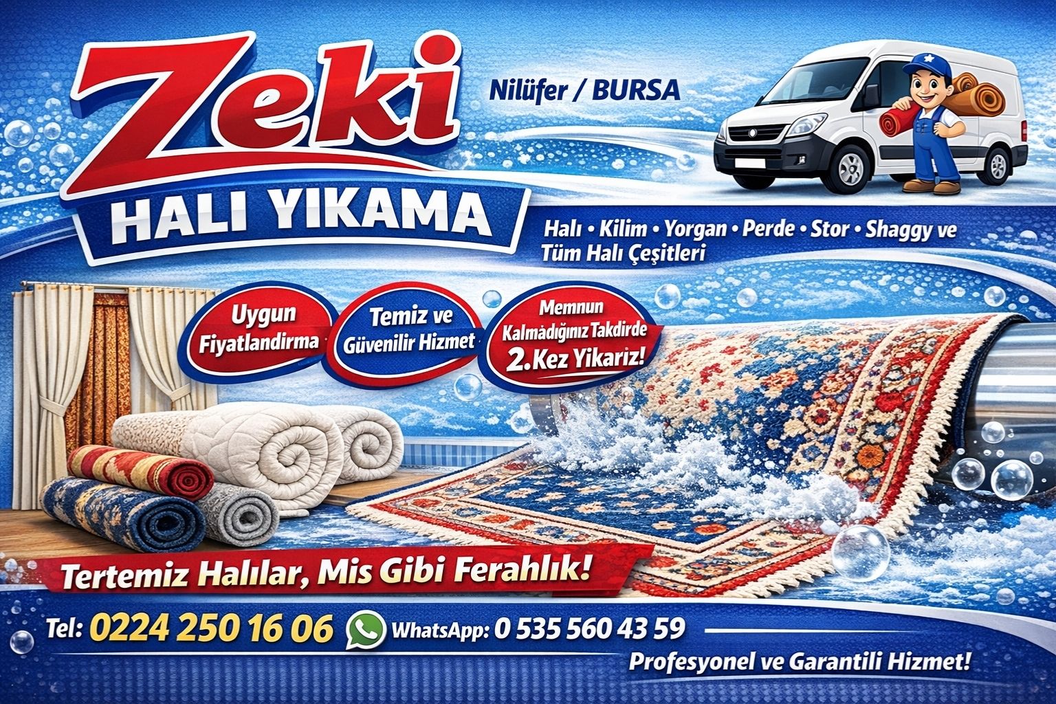 Bursa Çalı Halı Yıkama